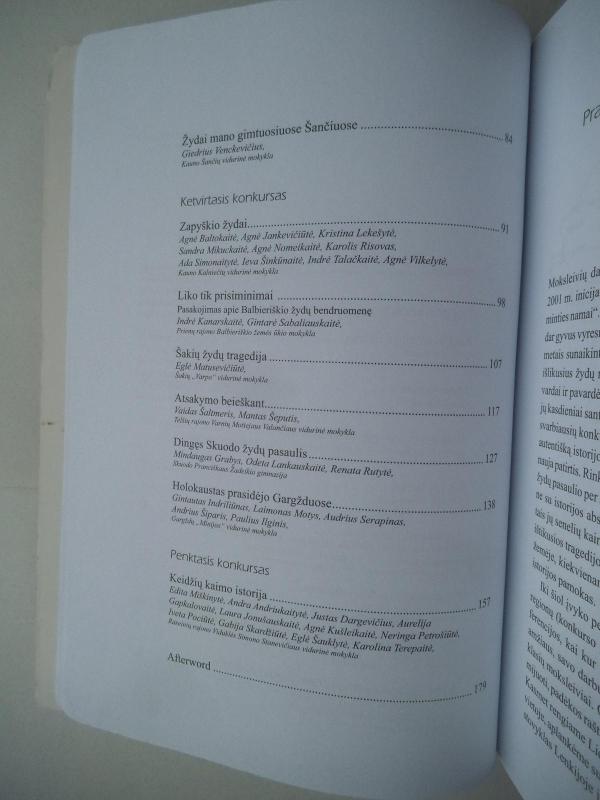 Mūsų senelių ir prosenelių kaimynai žydai: moksleivių darbų konkursas (3 knyga) - Linas Vildžiūnas, knyga 3