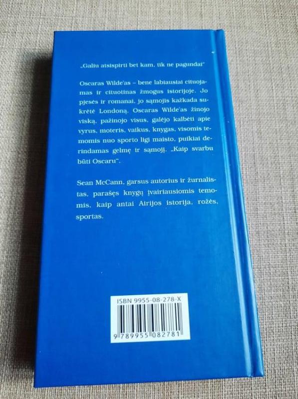 Oscaro Wilde'o sąmojis - McCann Sean, knyga 3
