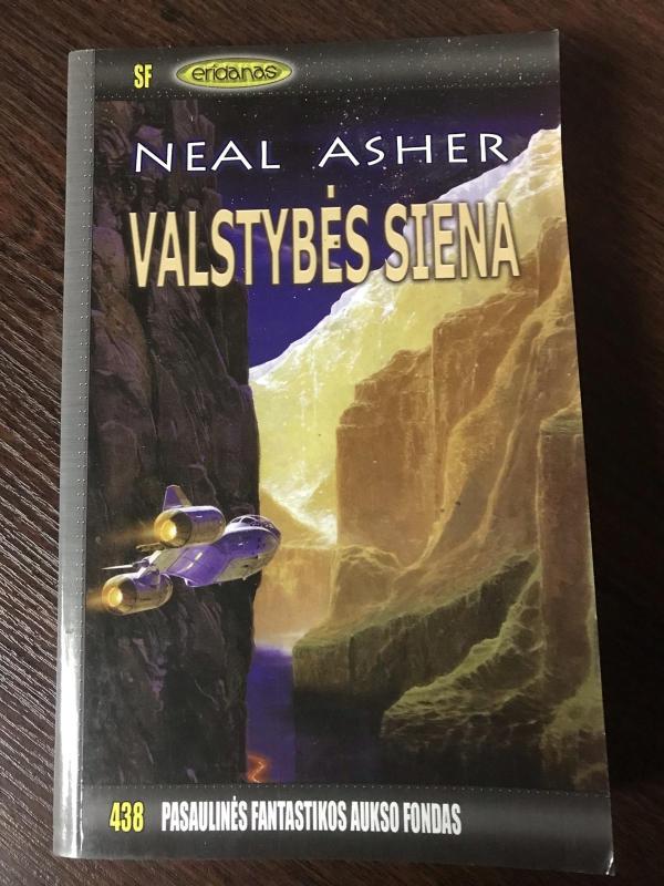 Valstybės siena - Neal Asher, knyga