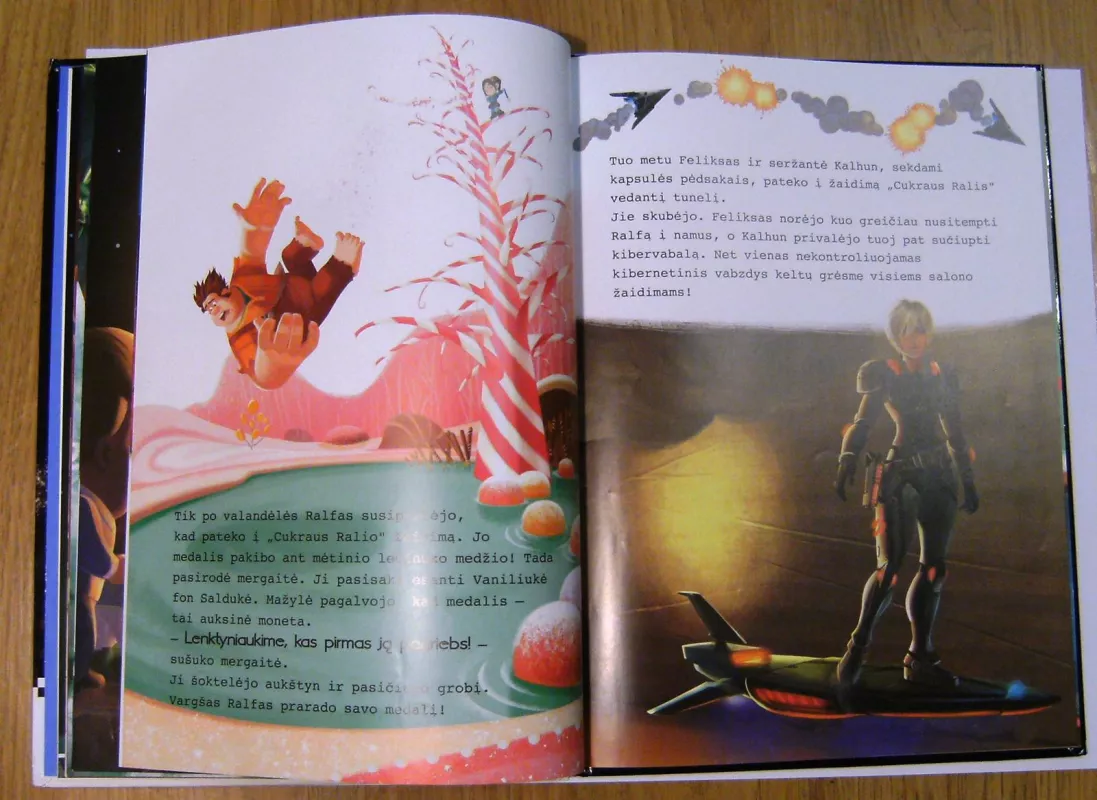 Ralfas griovėjas žaidimų pasaulyje - ... Disney, knyga