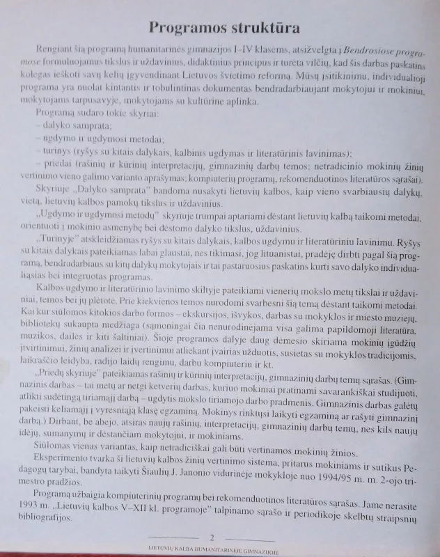 Lietuvių kalba humanitarinėje gimnazijoje - A. Ganusauskienė, Z.  Žuklijienė, knyga 3