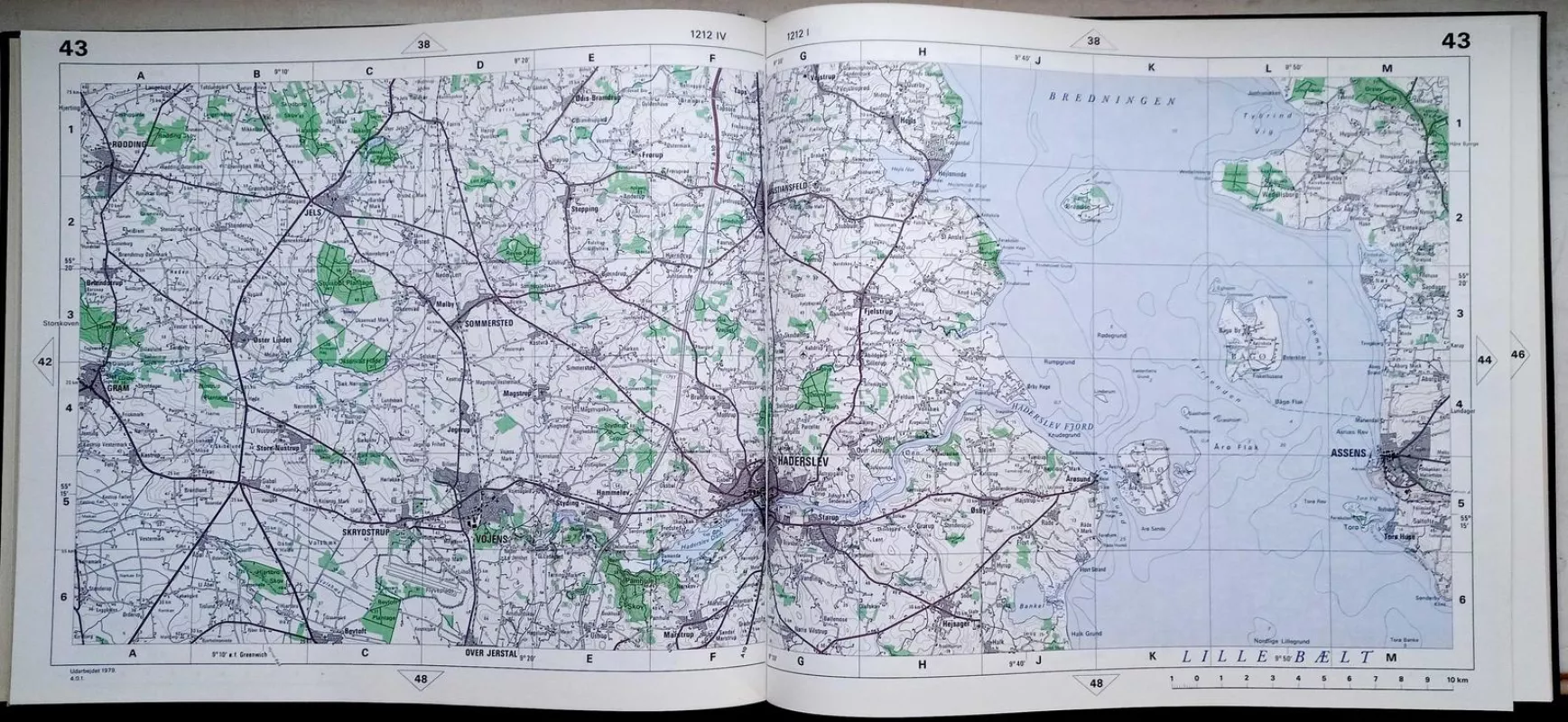 Danmark 1:100000 Topografisk Atlas - Autorių Kolektyvas, knyga 3