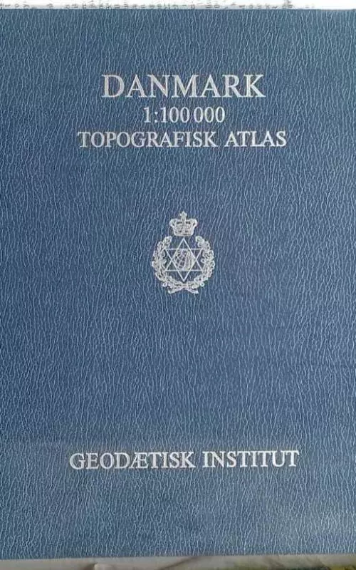 Danmark 1:100000 Topografisk Atlas - Autorių Kolektyvas, knyga 2