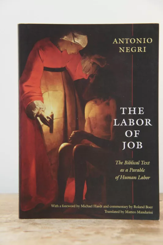 The Labor of Job: The Biblical Text as a Parable of Human Labor - Antonio Negri, knyga
