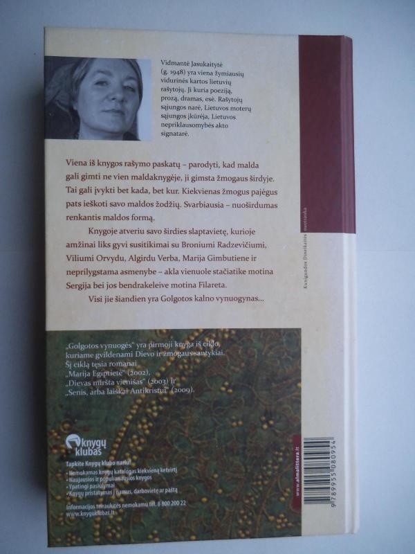 Golgotos vynuogės - Vidmantė Jasukaitytė, knyga 2