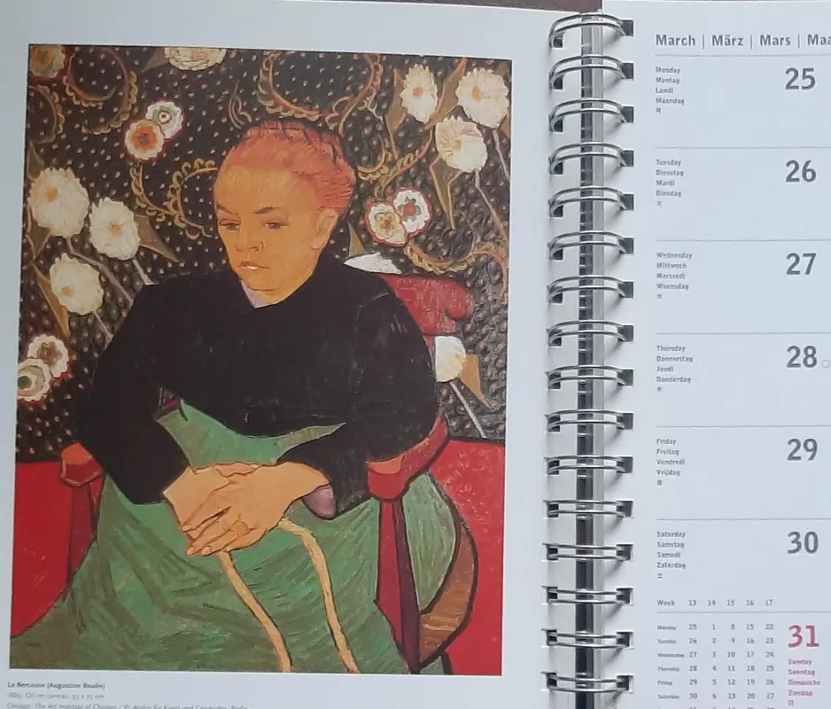 Van Gogh Diary: 2002 (Taschen diaries) - Autorių Kolektyvas, knyga