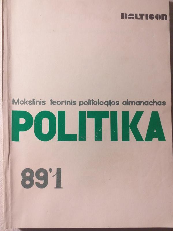 Politika - Autorių Kolektyvas, knyga 2