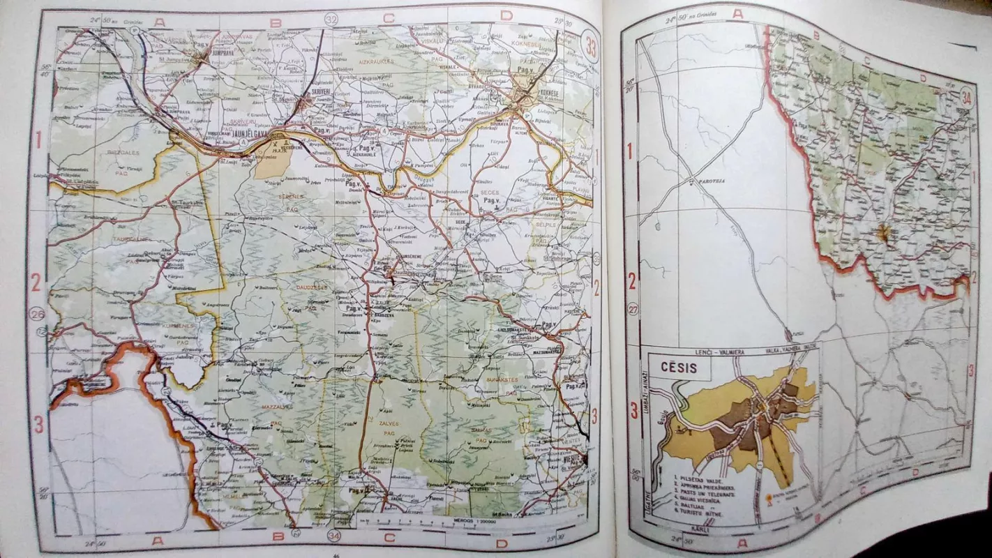 Latvijas ceļu karte - Autorių Kolektyvas, knyga 3