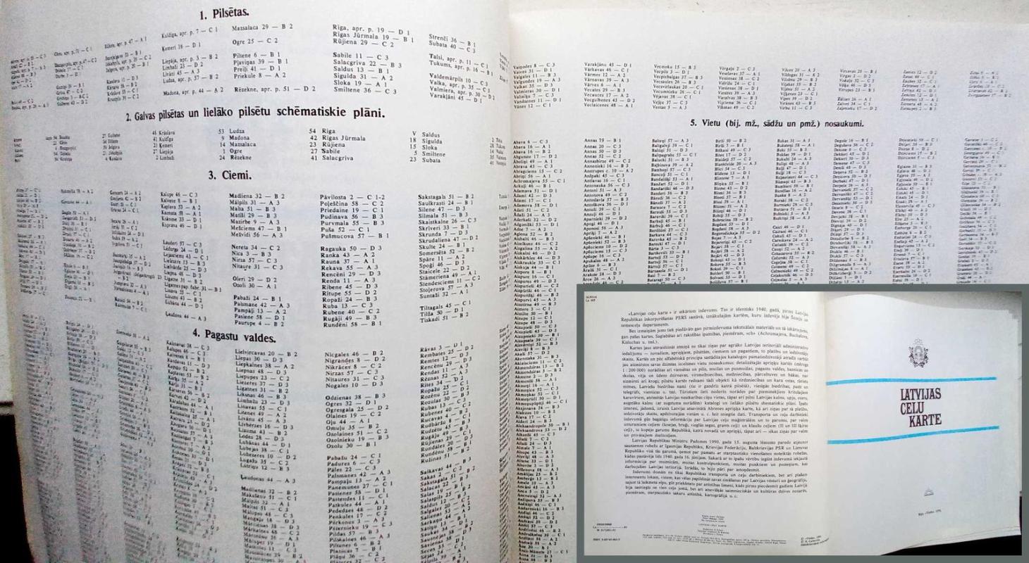 Latvijas ceļu karte - Autorių Kolektyvas, knyga 4