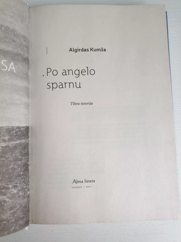 Rasa. Po angelo sparnu. Tikra istorija - Algirdas Kumža, knyga