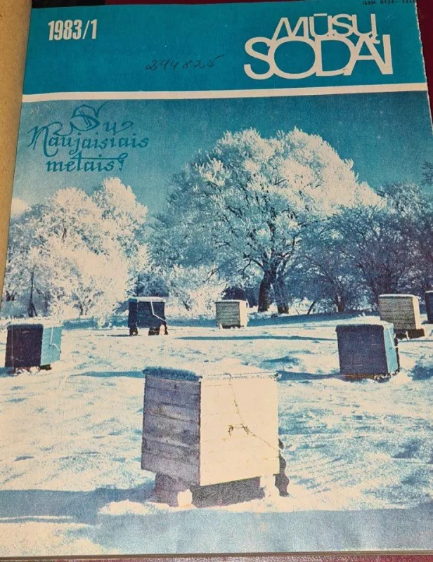 Žurnalas Mūsų sodai 1983 - Autorių Kolektyvas, knyga 3