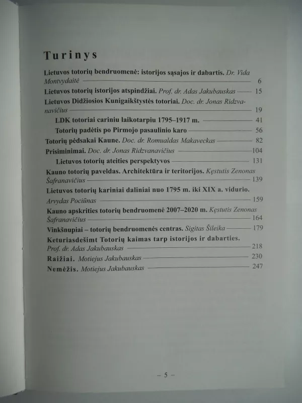 Lietuvos totoriai - Autorių Kolektyvas, knyga 3