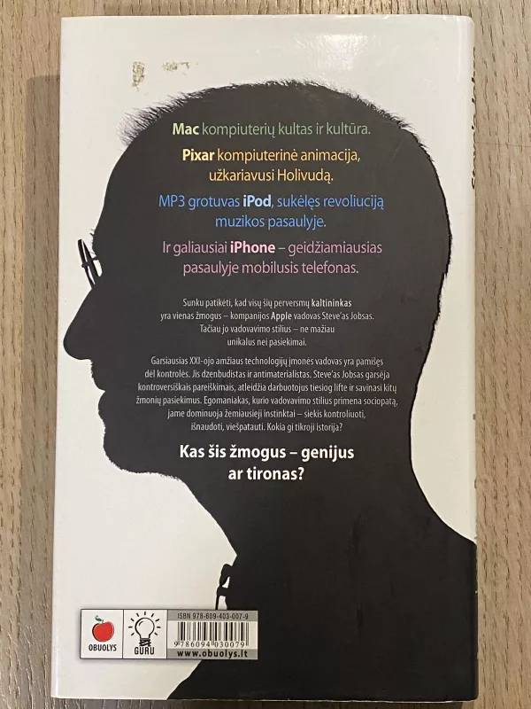 Apple smegenys - Kahney Leander, knyga 2