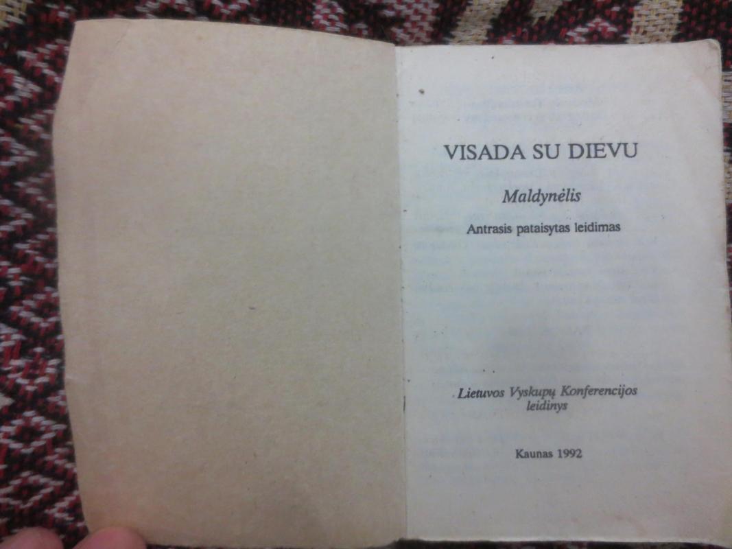 Visada su dievu. Maldynėlis - Autorių Kolektyvas, knyga 2