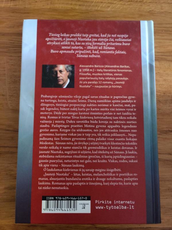 Jaunoji nuotaka - Baricco Alessandro, knyga 3