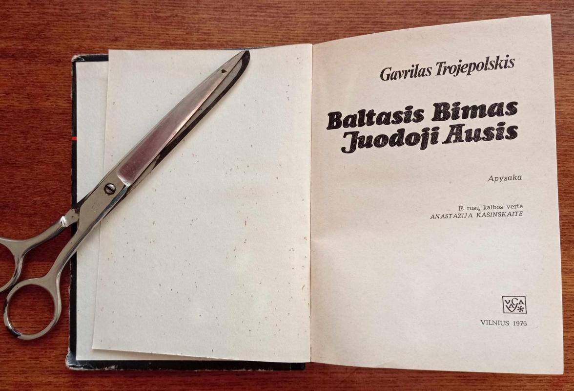 Baltasis Bimas Juodoji Ausis - Gavrilas Trojepolskis, knyga 3