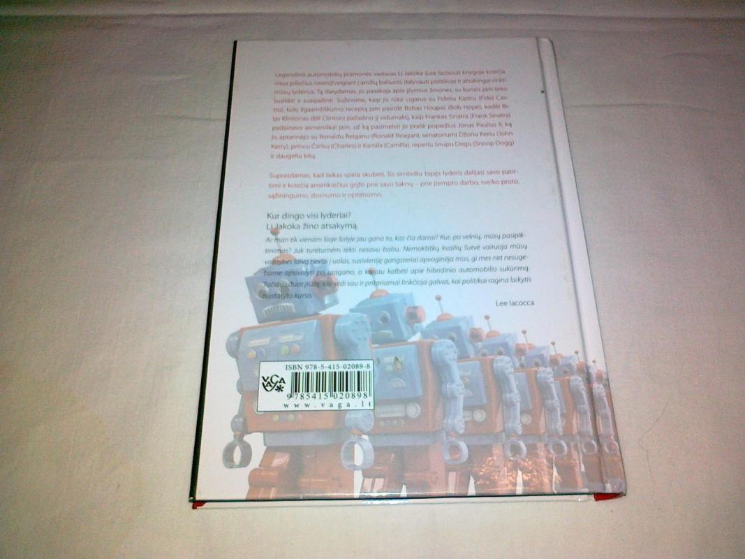 Kur dingo visi lyderiai? - Lee Iacocca, Whitney  Catherine, knyga 2