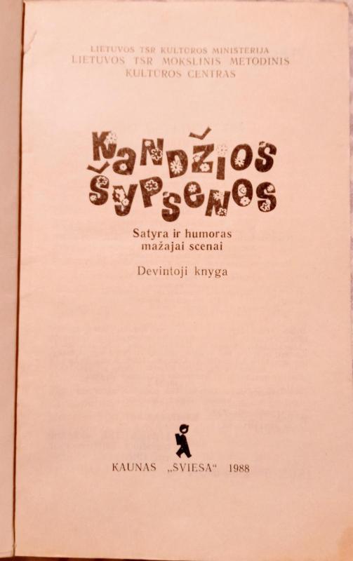 kandžios šypsenos. Devintoji knyga - Regimantas Kaškauskas, knyga 3