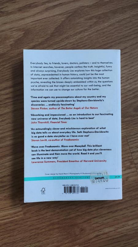 Everybody lies - Seth Stephens-Davidowitz, knyga 2
