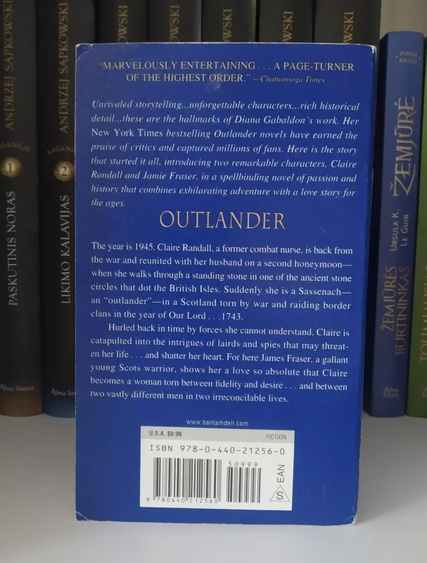 Outlander - Diana Gabaldon, knyga