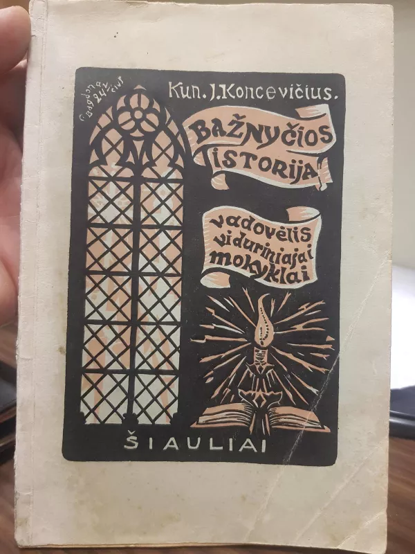 Kun.J.Koncevičius Bažnyčios istorija,1924 m - kun. I. Koncevičius, knyga 4
