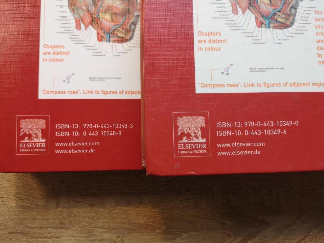Sobottos žmogaus anatomijos atlasų komplektas (Lot./En.) - Johannes Sobotta, knyga 2