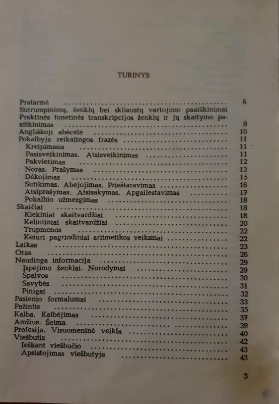 Lietuviški-angliški pasikalbėjimai - Bronius Svecevičius, knyga 3