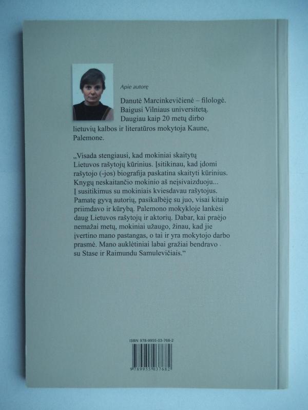 Pūkuotukai – atspindys to Prarastojo laiko [Atsiminimai apie Antaną Samuolį, Stasę Samulevičienę ir Raimundą Samulevičių] - Danutė Marcinkevičienė, knyga 2