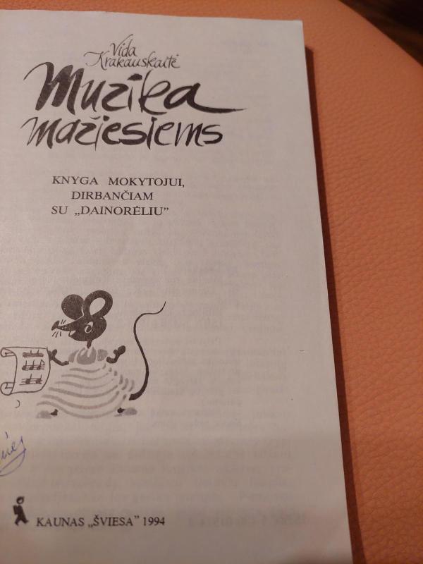 Muzika mažiesiems - Vida Krakauskaitė, knyga 3