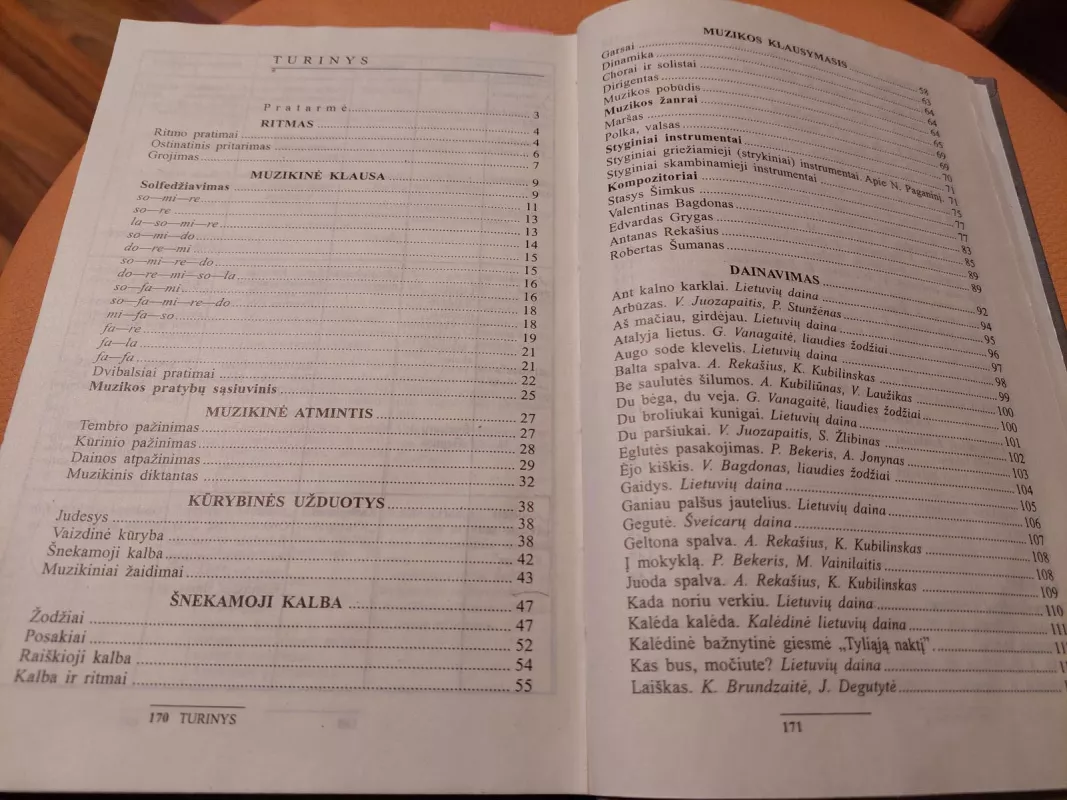 Muzikos mokymas II klasėje - Vida Krakauskaitė, knyga 3