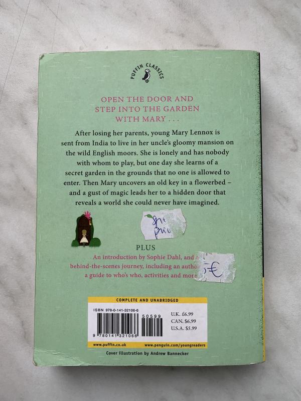 The Secret Garden - Frances Hodgson Burnett, knyga 2