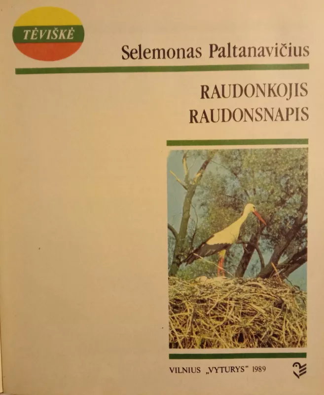 Raudonkojis raudonsnapis - Selemonas Paltanavičius, knyga