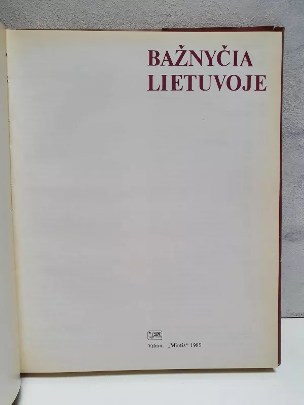 Bažnyčia Lietuvoje - Vytautas Kazakevičius, knyga 2