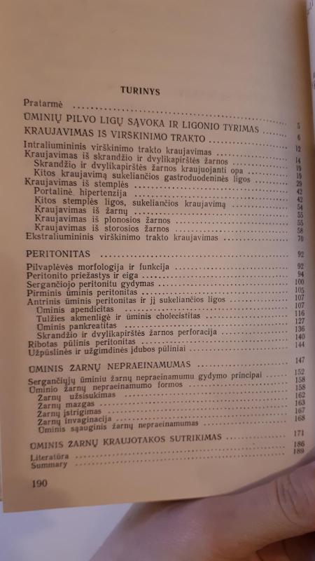 Ūminės chirurginės pilvo ligos - A. Sučila, knyga 2