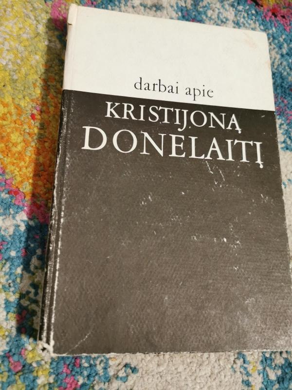 Darbai apie Kristijoną Donelaitį - Leonas Gineitis, knyga 2