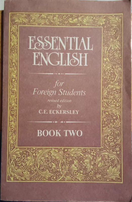Essential English - C.E. Eckersley, knyga 3