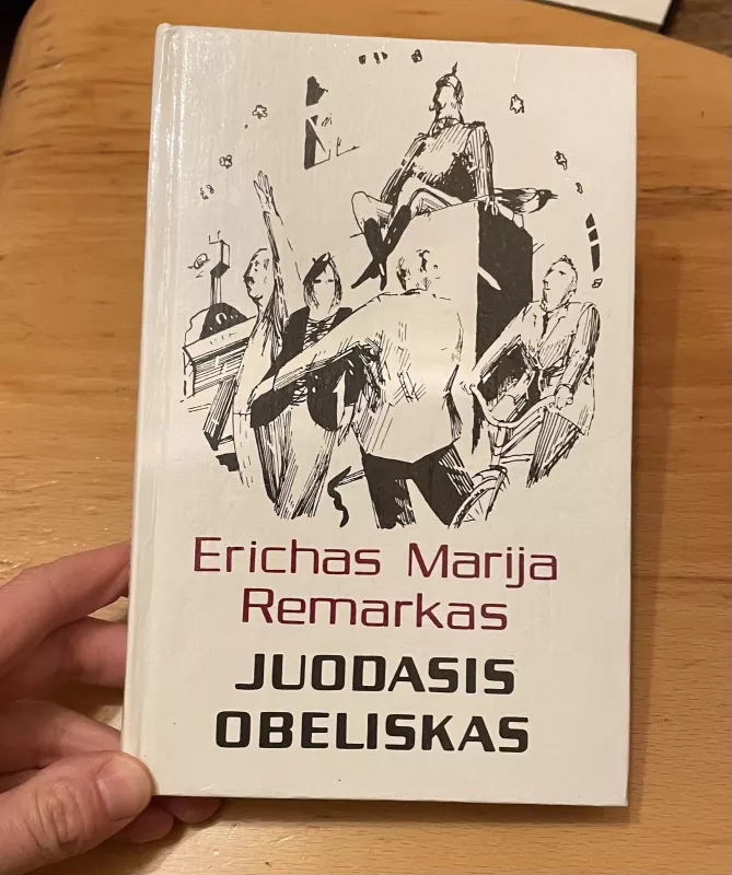 Juodasis Obeliksas - Erichas Marija Remarkas, knyga