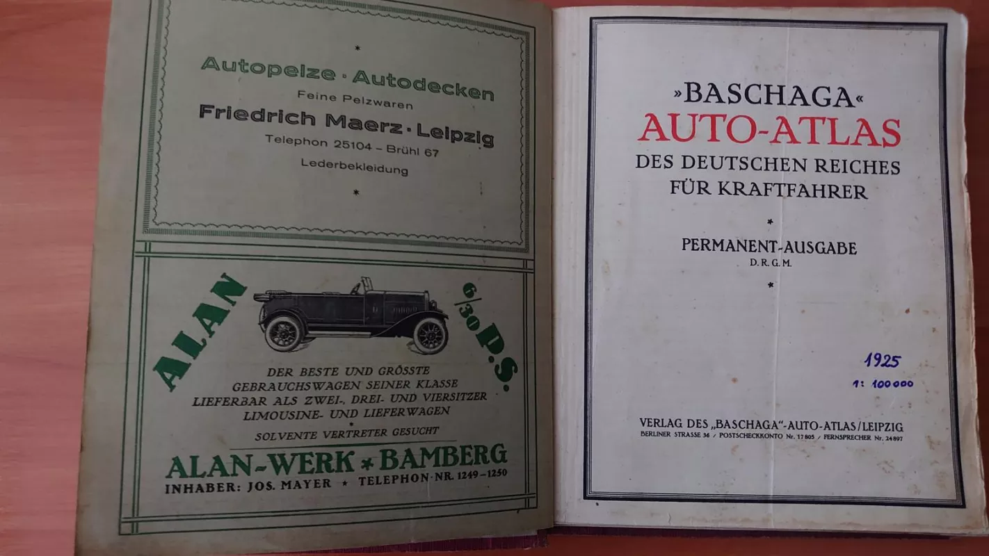 Auto-Atlas Des Deutchen Reiches - Autorių Kolektyvas, knyga 5