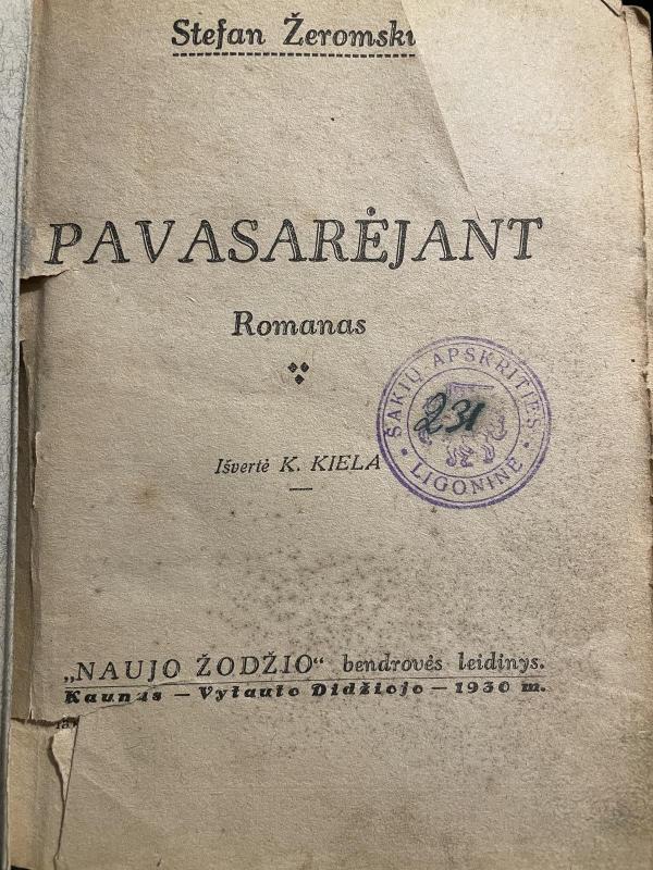 Pavasarėjant - Stefan Žeromski, knyga 3