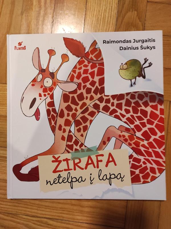 Žirafa netelpa į lapą - Raimondas Jurgaitis, knyga 2