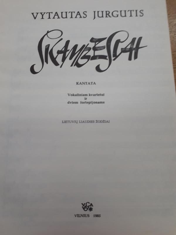 SKAMBESIAI - Vytautas Jurgutis, knyga 2
