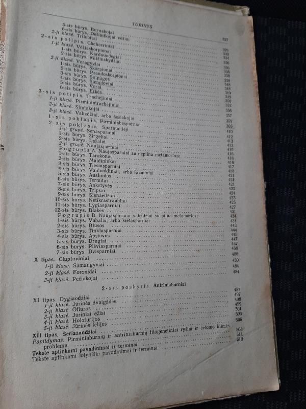 Bestuburių zoologija - V.F Natali, knyga 3