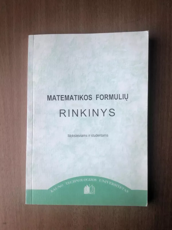 Matematikos formulių rinkinys - Stanislava Kilienė, Stanislava  Žiaukienė, knyga 2