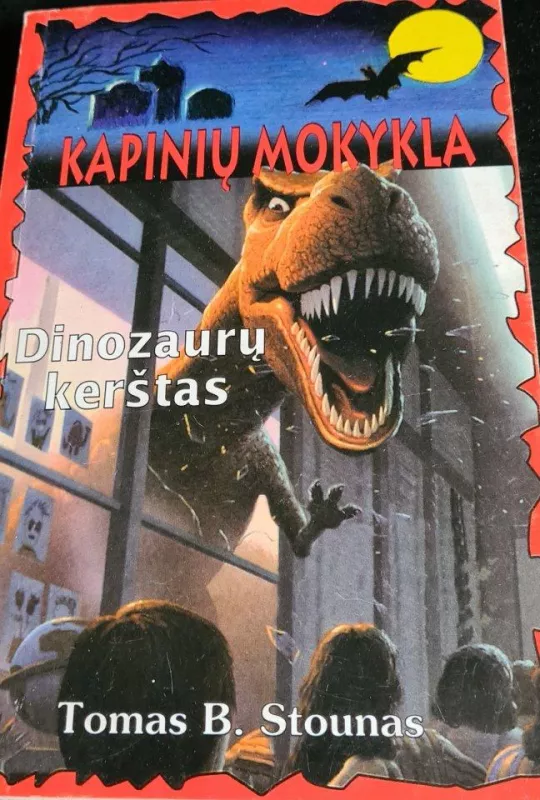 Kapinių mokykla: Dinozaurų kerštas - Tomas B. Stounas, knyga 4
