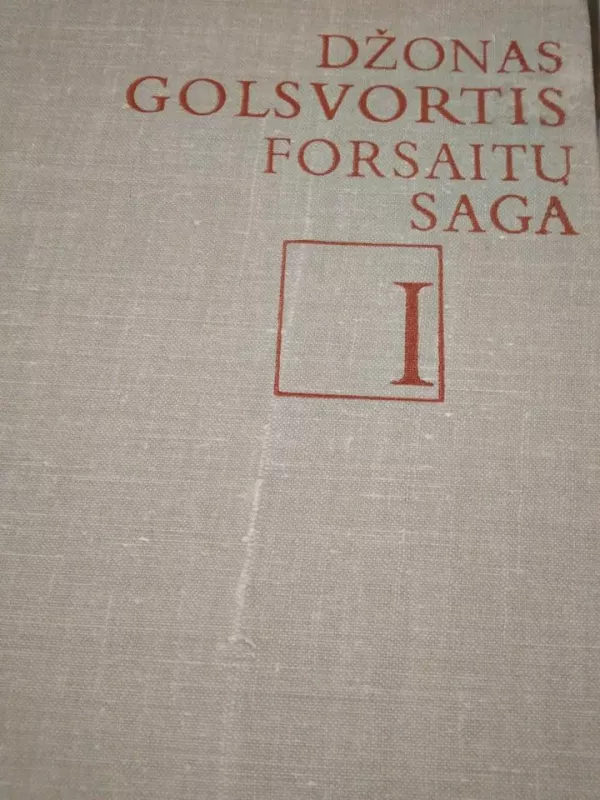 Forsaitų saga (2 tomai) - Džonas Golsvortis, knyga 3