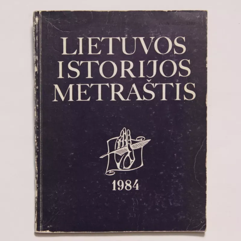 Lietuvos istorijos metraštis 1984 - Vytautas Merkys, knyga