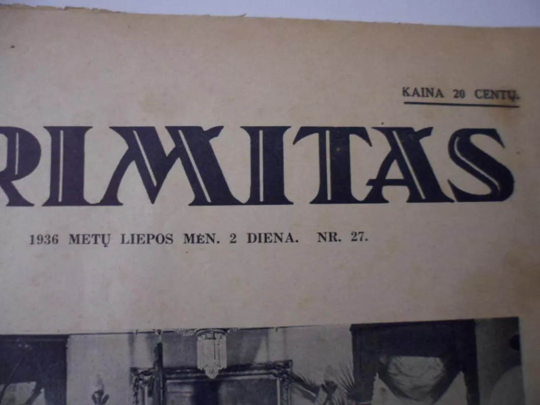 Trimitas, 1936 m., Nr. 27 - Autorių Kolektyvas, knyga