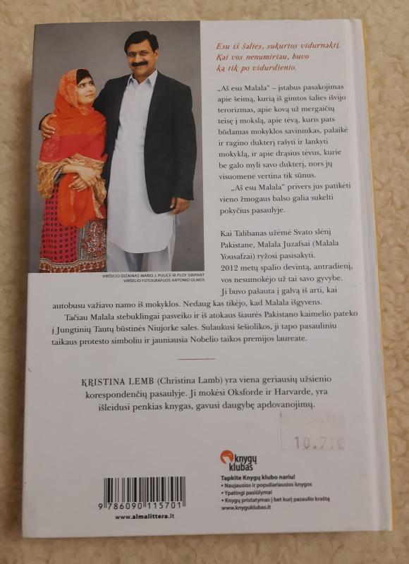 Aš esu Malala - Christina Lamb, knyga 3