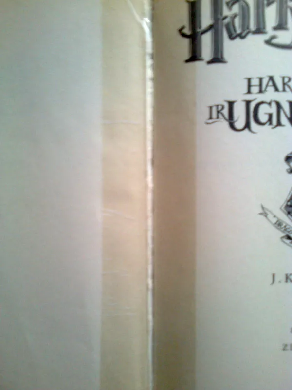 Haris Poteris ir ugnies taurė - Rowling J. K., knyga
