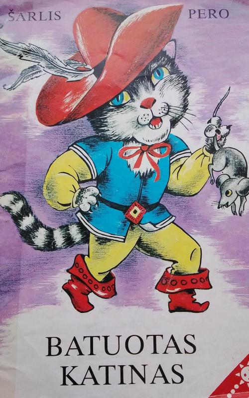 Batuotas katinas - Šarlis Pero, knyga
